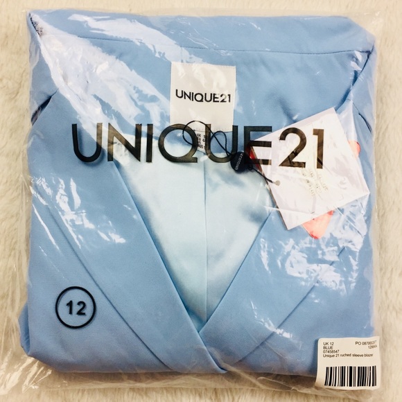 Blogger favorite ASOS ruched sleeve blazer - Picture 8 of 12